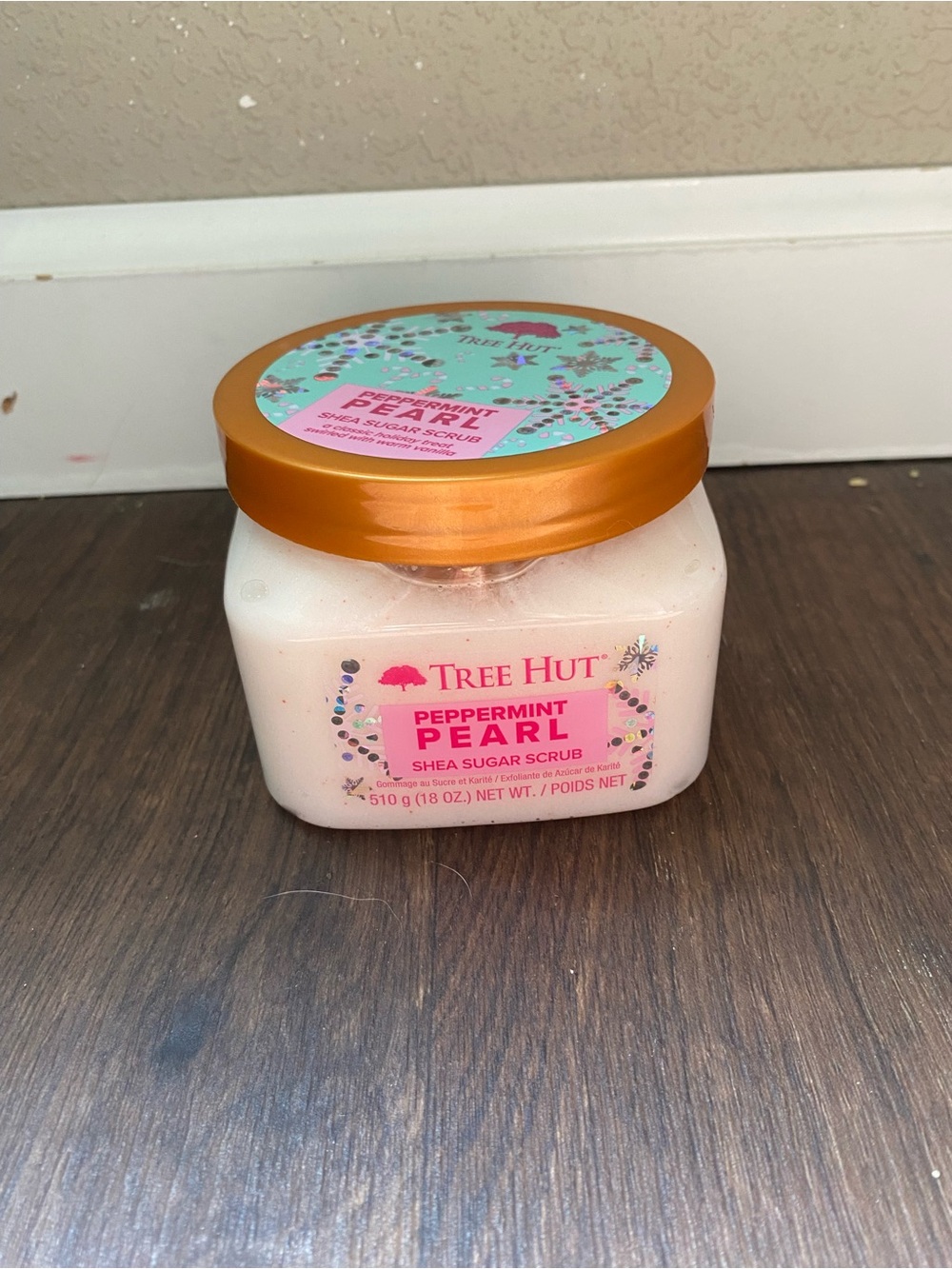 Tree Hut Peppermint Pearl Shea Sugar Scrub - Cream